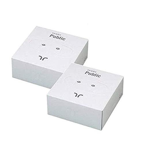 ネピア ネピアティッシュ コンパクトサイズ 50W ホワイト パルプ材 フェイスタイシュ 10個 バ...