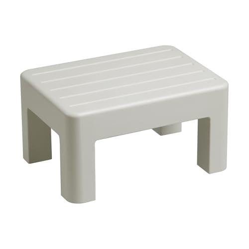 小原産業 プラスチック便利台 高さ20cm 小型タイプ ベージュ ST-529