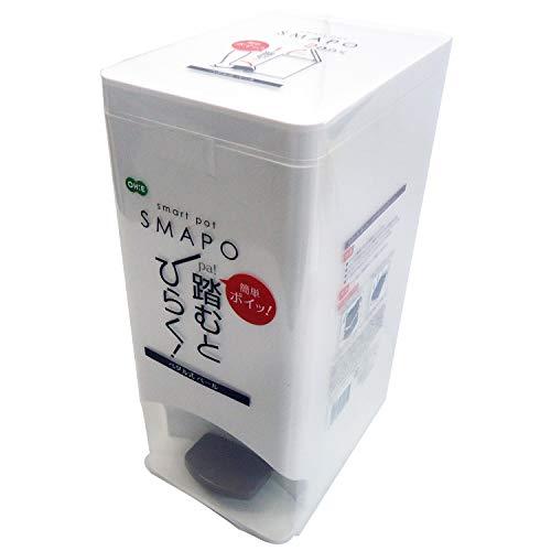 オーエ トイレ 収納 ダストボックス ホワイト 縦30×横12.5×奥行18cm スマート トイレポ...