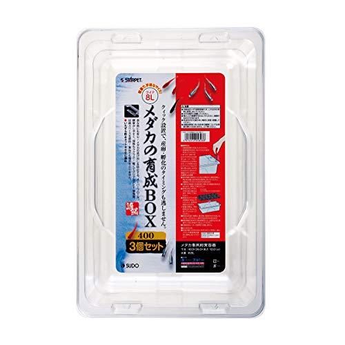 スドー 水槽 メダカの育成BOX400 3個セット
