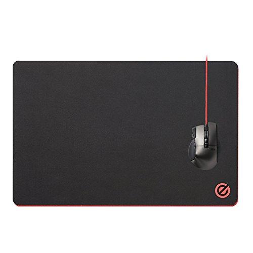 エレコム(ELECOM) ゲーミングマウスパッド デスクマット 大型 460mm×297mm ブラッ...