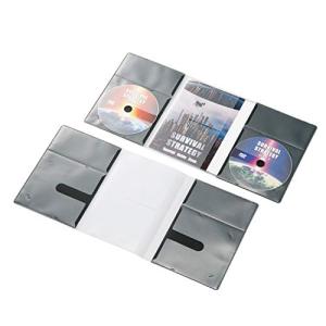 エレコム ディスクケース 省スペース CD DVD 2枚収納 10枚パック ブラック CCD-DP2D10BK｜hapitize