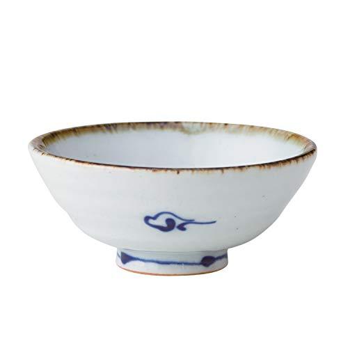 西海陶器 盃 白 50ml 波佐見焼 kotohogi 平盃 鶴柄 18190