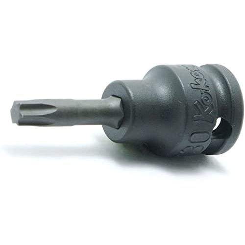 コーケン 3/8(9.5mm)SQ. インパクトトルクスビットソケット 全長50mm T30 130...
