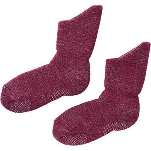 コジット 備長炭ホームソックス 足首ロング エンジ 22.5~25.0cm 温か 発熱 リラックス｜hapitize