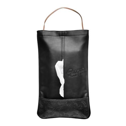 ボンフォーム (BONFORM) ティッシュカバー スヌーピーチア2 ブラック 35×21cm 72...