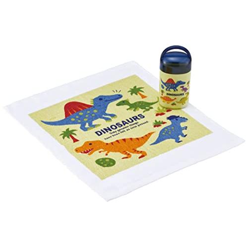スケーター(Skater) 抗菌 おしぼりセット ケース付き おしぼり ディノサウルス ピクチャー ...
