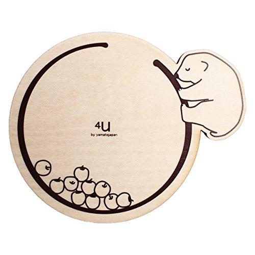 ヤマト工芸 4U coaster 白くま ring animals YK17-102