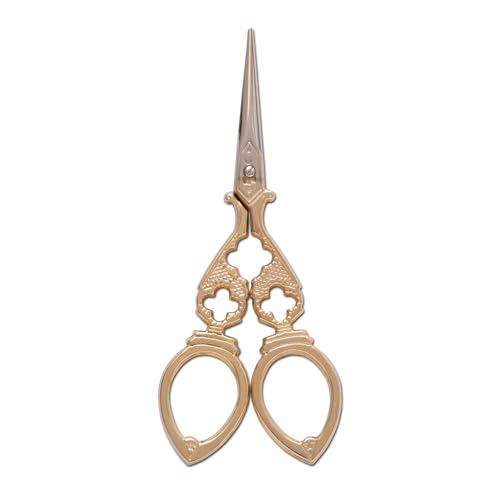 ポッシュリビング デザインシザー ゴールド 糸きりはさみ 62844 PL62844 5×12cm