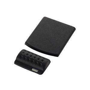エレコム マウスパッド リストレスト 疲労低減 COMFY ブラック MP-114BK｜hapitize