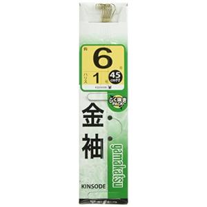 がまかつ(Gamakatsu) 糸付 金袖 6号-ハリス1. 11010-6-1-07｜川西ストア