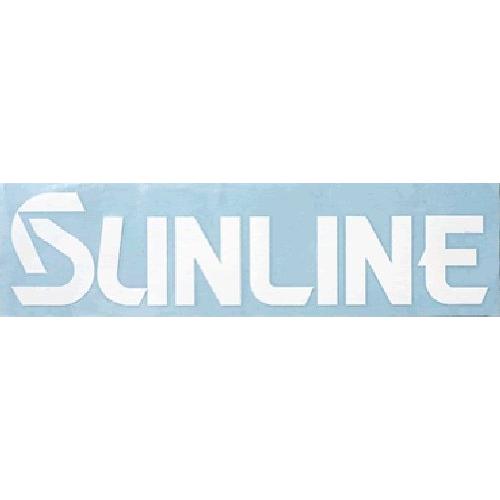 サンライン(SUNLINE) ステッカー サンライン ステッカー 大 ホワイト ST-4005