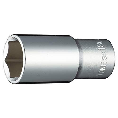 トネ(TONE) ディープソケット(6角) 3S-18L 差込角9.5mm(3/8) 二面幅18mm
