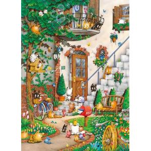 アップルワン(APPLEONE) 500-306 スリーピングキャッツ 芳岡ひでき 500ピース(5...