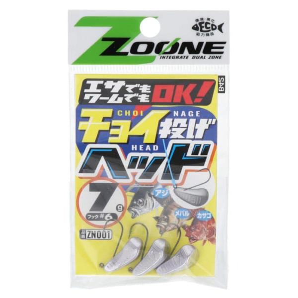 ササメ ささめ針 ちょい投げヘッド ZN001 7g