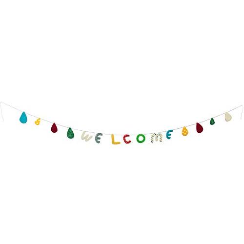 丸和貿易 ガーランド メリーパーティー ウェルカム ドロップ 400627202