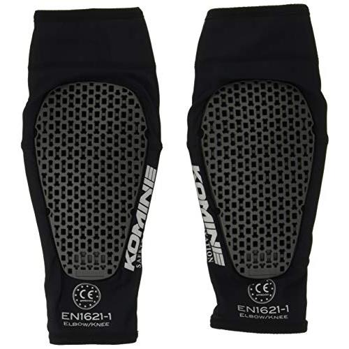 コミネ(KOMINE) バイク用 エアスルーCEサポートエルボーガードフィット ブラック Free ...