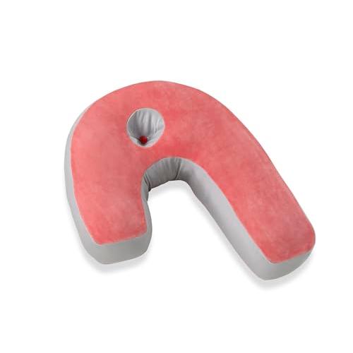 フランスベッド正規品 枕 横向き寝用 ピンク 縦56×横42×厚さ13cm 「スリープバンテージ プ...