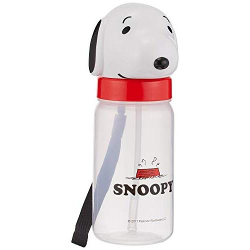 スケーター (skater) ストローボトル ダイカット ストロー付き 水筒 スヌーピー 350ml...