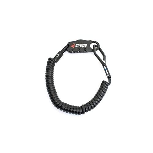 クロップス(crops) 形状記憶ケーブル 自転車ロック Q-BIRO (キューバイロ) | 2mm...