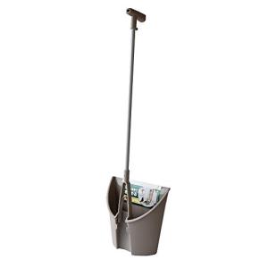 アズマ工業(Azuma Industrial) アズマ ちりとり ラクかるチリトリ 使用時全長84cm 腰を曲げずにラクにお掃除 BA619｜hapitize