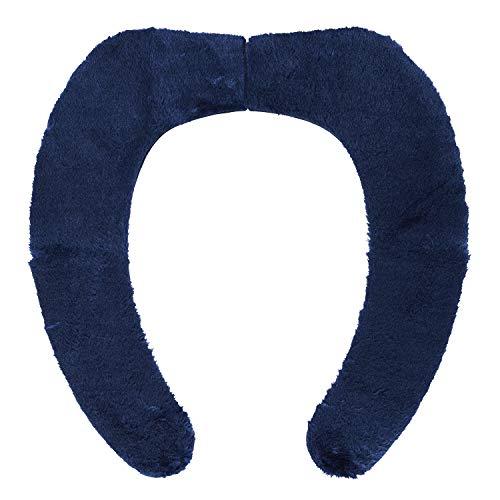 レック matou 吸着 べんざシート ふわふわ ボア (ブルー) 洗濯OK のせるだけ