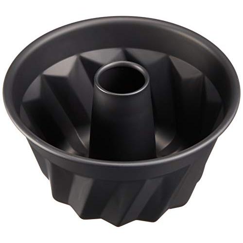 タイガークラウン ケーキ型 黒 142×82mm Blackクグロフ型小 スチール フッ素加工 耐熱...