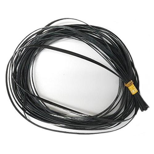 クラフト社 かがり用レース スタンダードレース 3mm 黒 3516-03