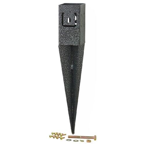 タカショー(Takasho) ラティス用柱固定金具地中杭 幅6.6×奥行6.6×高さ39.3cm T...