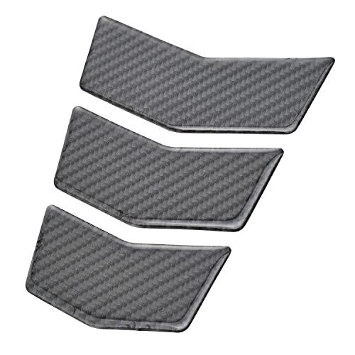 デイトナ(Daytona) バイク用 傷防止シール タンクパッド 3ピース Lサイズ カーボン調 9...