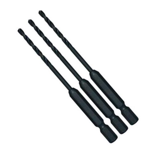 三菱 六角軸鉄工ドリル3本入 3.3mm (金属・金工)