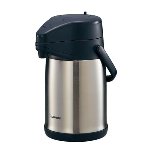 象印マホービン ステンレスエアーポット 3.0L ポット 卓上 広口約7cm 真空断熱構造 保温・保...