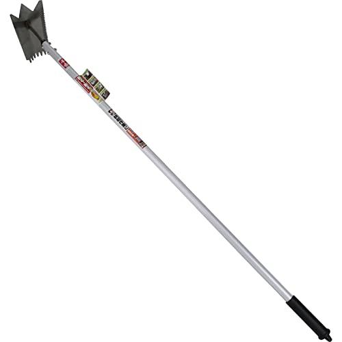千吉(Senkichi) アルミ柄 マルチ草削り鍬 柄長約1200mm 多用途に使える ステンレスヘ...