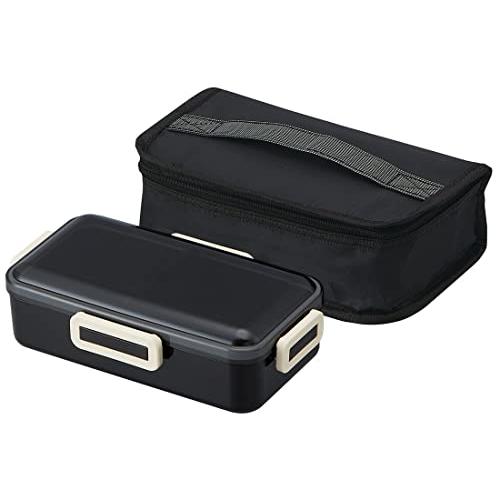 スケーター(Skater) 抗菌 ふんわり盛れる ドーム型フタ 弁当箱 830ml 保冷バッグ付 ブ...