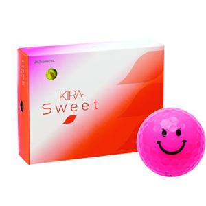 キャスコ(Kasco) ゴルフボール KIRA SWEET キャラ1ダース(12個入り) ピンク｜hapitize
