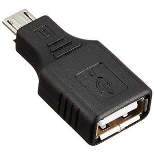 エスエスエーサービス  microUSB 変換コネクタ・OTG(ホスト機能)対応  microUSB(オス)-USB・A(メス) SUAF-MC｜hapitize