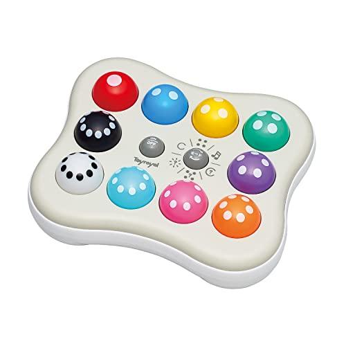 トイローヤル 光とボイス タッチではじめて知育 ( 色遊び / 数字遊び / 音階遊び / 教育玩具...