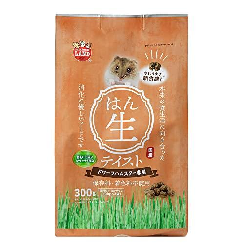 ミニマルランド ミニマルランド ハムスターフード半生テイスト ドワーフ 300g