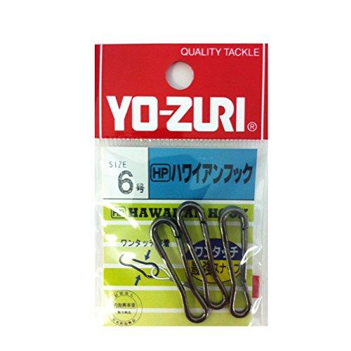YO-ZURI(ヨーヅリ) 雑品・小物: HPハワイアンフック 黒 #6