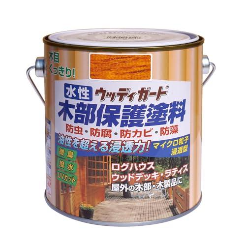ニッペ(Nippe) 水性ウッディガード0.7L けやき 水性 屋外 ステイン 日本製 497612...