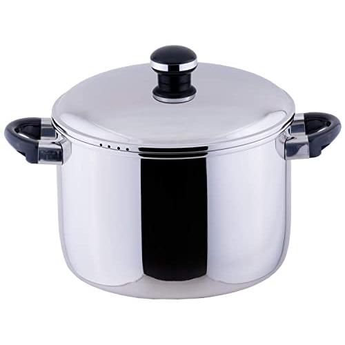 宮崎製作所 オブジェ 両手鍋 深型 ジャンボ 25cm 日本製  IH対応 軽量 OJ-39