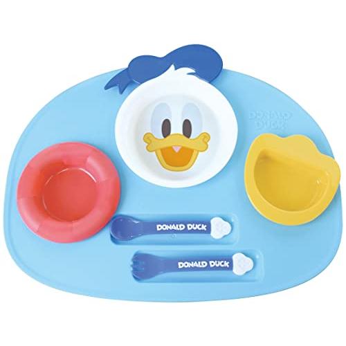 錦化成 ドナルドダック アイコン ランチプレート ブルー