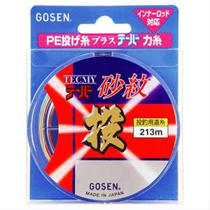 ゴーセン(GOSEN)テクミーテーパー砂紋 1-5号 213m 4色｜川西ストア