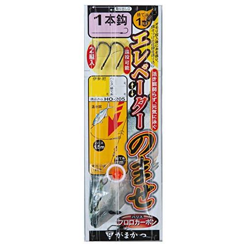 がまかつ(Gamakatsu) エレベーターのませ仕掛(1本鈎) HO-205 12-5