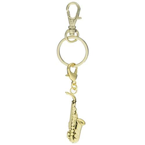 ナカノ ブラスバンドキーホルダー アルトサックス ゴールド MM120KHASXG
