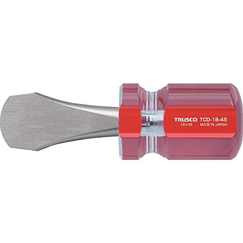 トラスコ中山(TRUSCO) コインドライバー 幅広ドライバー 18×45mm TCD-18-45