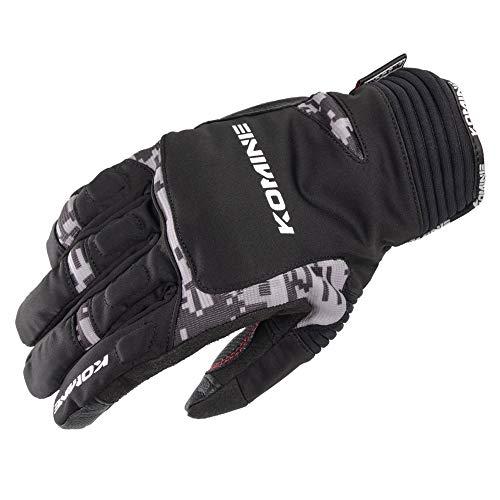 コミネ(KOMINE) バイク用 ウインターグローブ-カルタゴ Black/Digital C 2X...