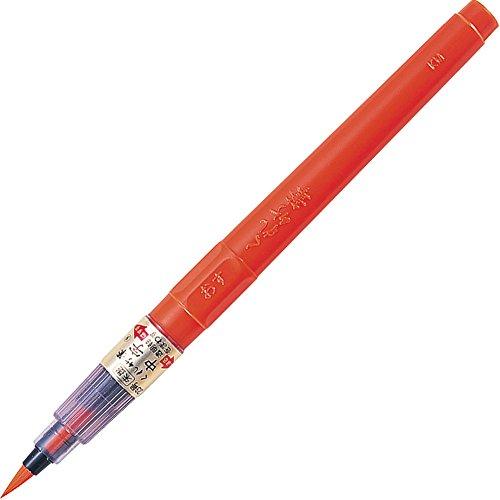 呉竹(Kuretake) 筆ペン 朱色 朱墨 くれ竹筆 23号 DN151-23B