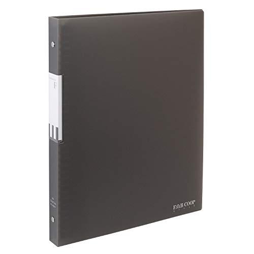 キョクトウ バインダー FOBCOOP 30穴 A4 グレー LN40TK