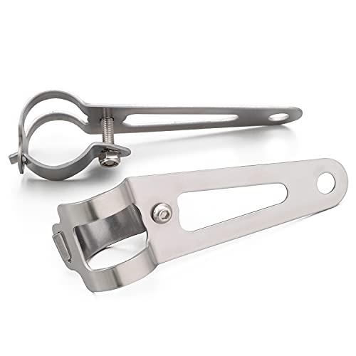 デイトナ(Daytona) バイク用 ヘッドライトステー フォーククランプ φ27-33mm ステン...